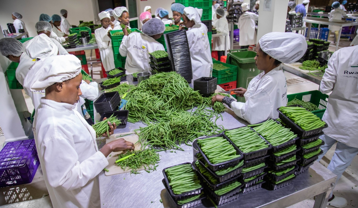 Rwanda exported nearly $549 million worth of goods to five countries
