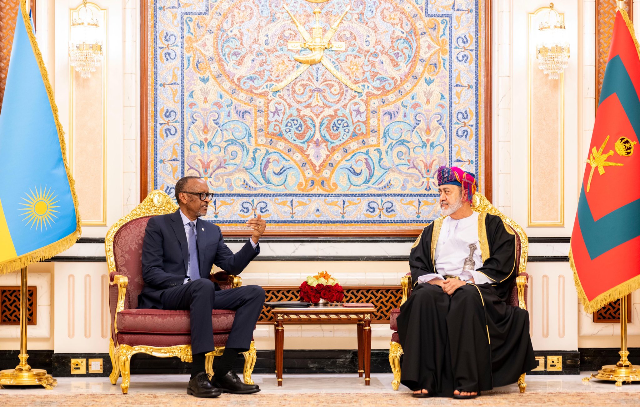 Oman’s Sultan Haitham Hosts Rwanda’s President Paul Kagame at Official Dinner