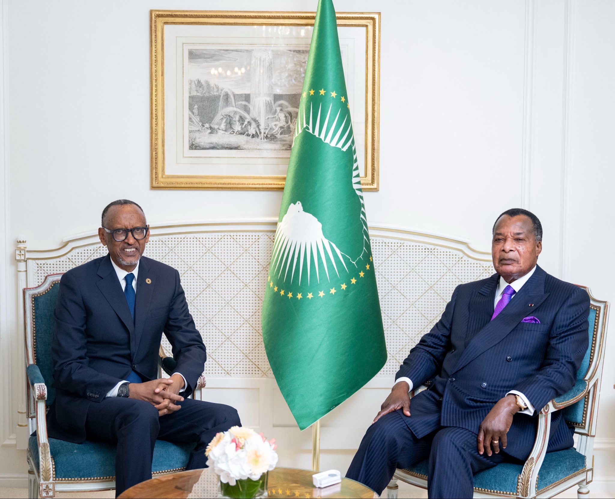 Presidents Kagame and Sassou Nguesso Reaffirm Rwanda-Congo Relations, Call for African-Led Solutions