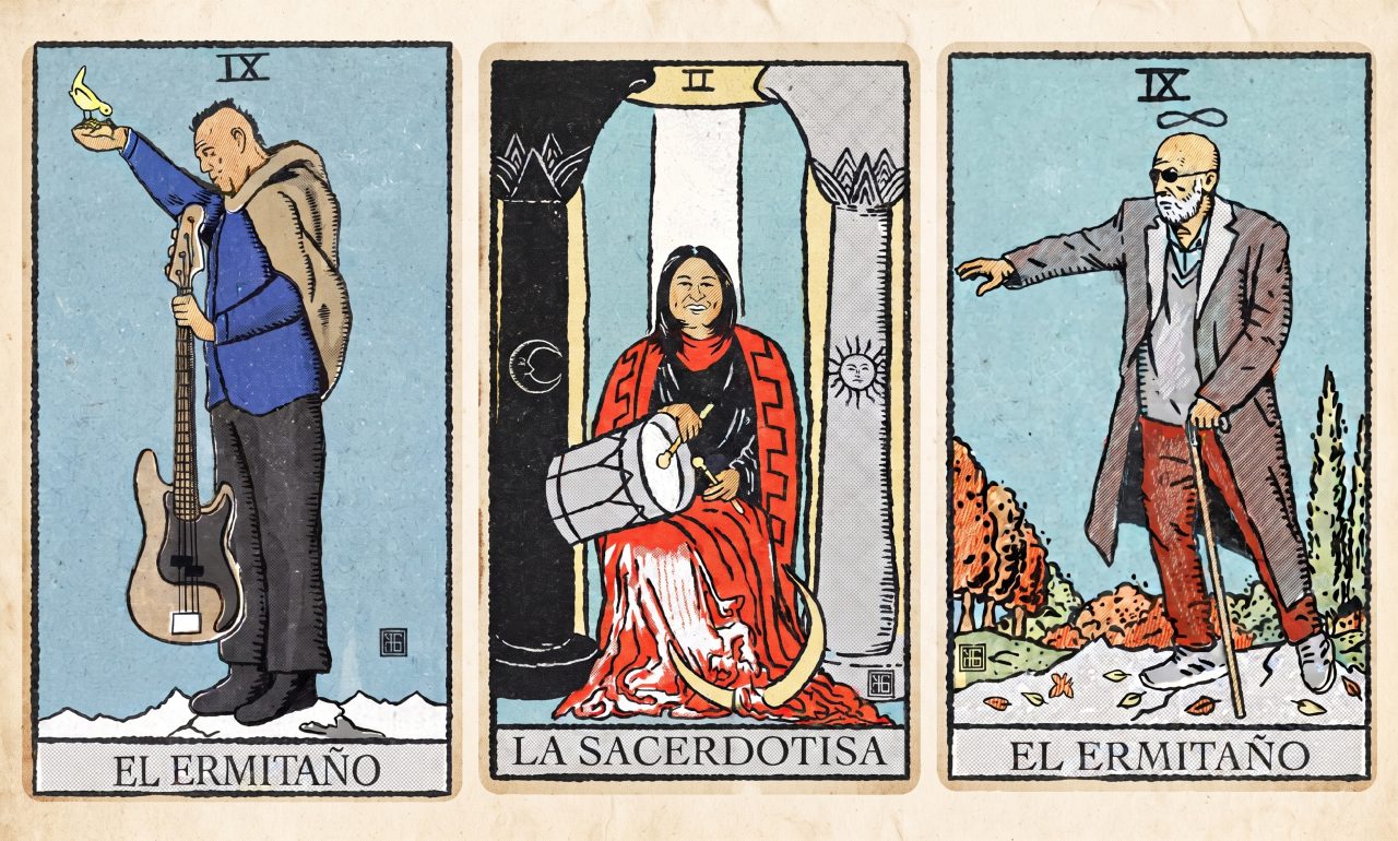 Arcanos musicales: el ilustrador que convirtió el tarot en una biblia visual del rock argentino