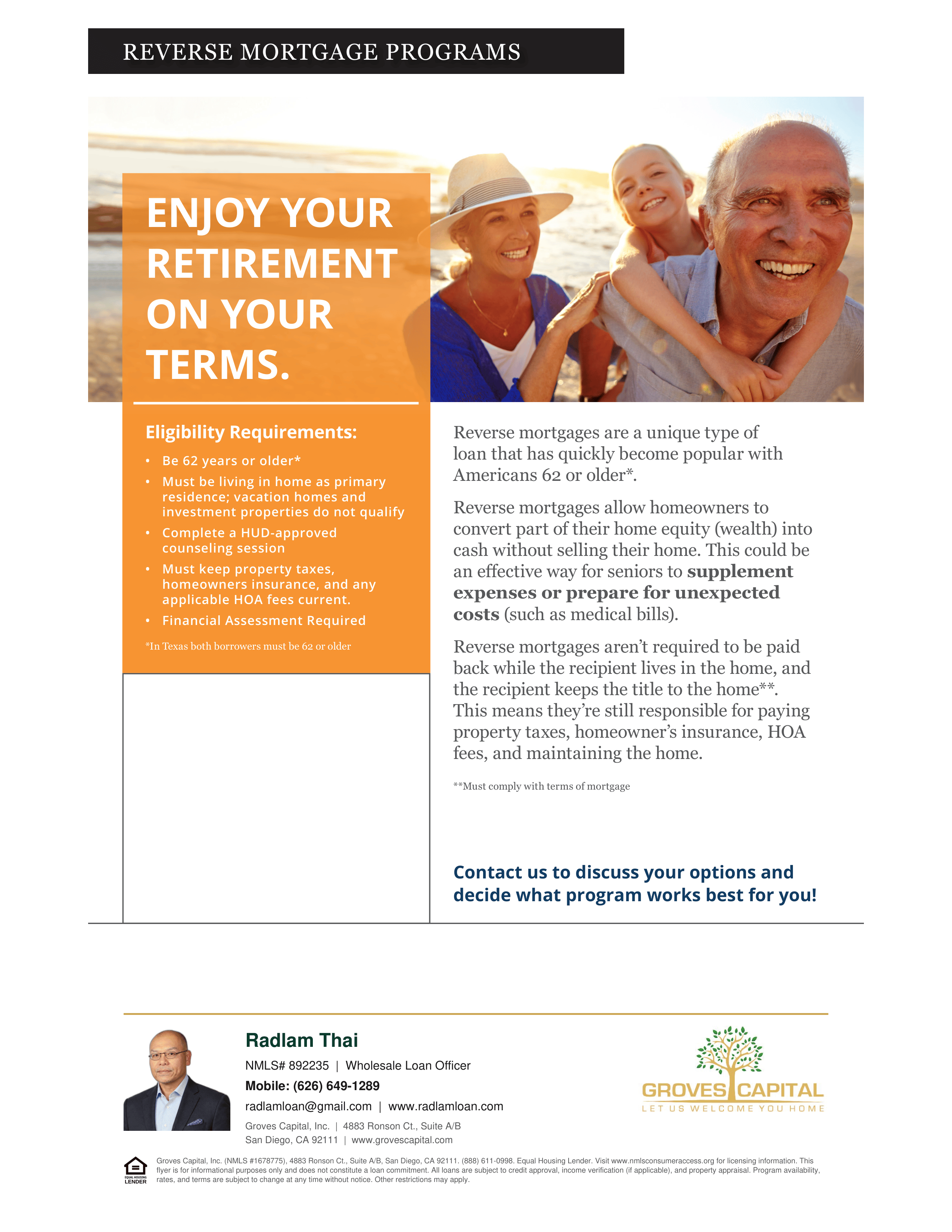 Reverse Mortgage Programs