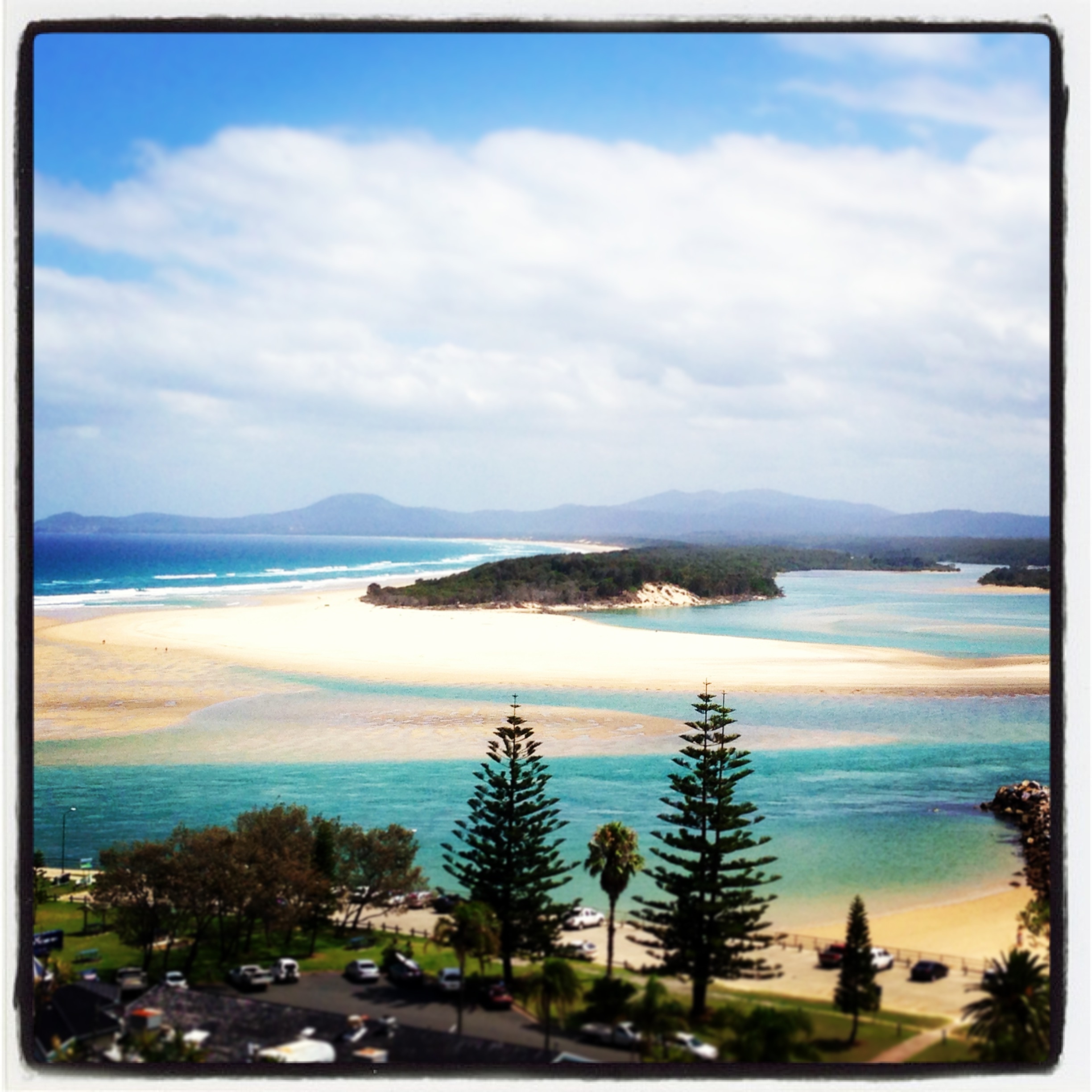 Looks nice here, but a shithole of a town.