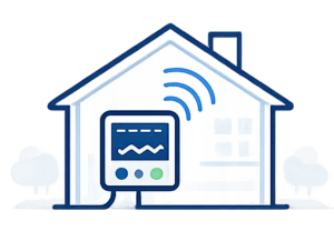 radon testing home