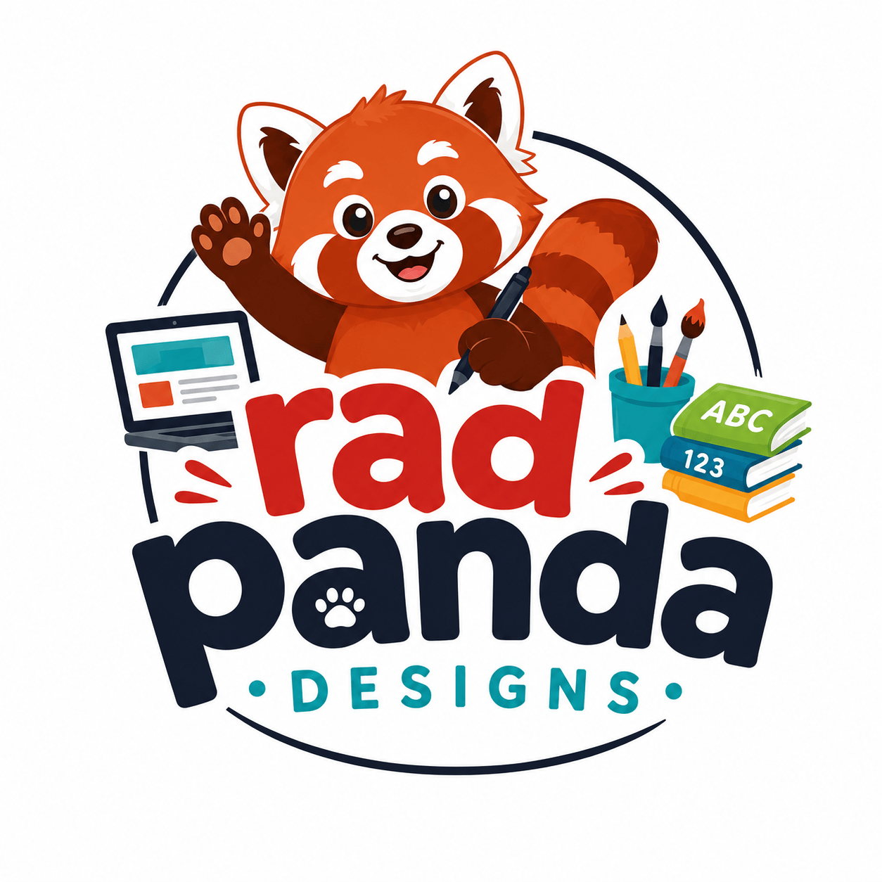 Rad Panda Designs Logo
