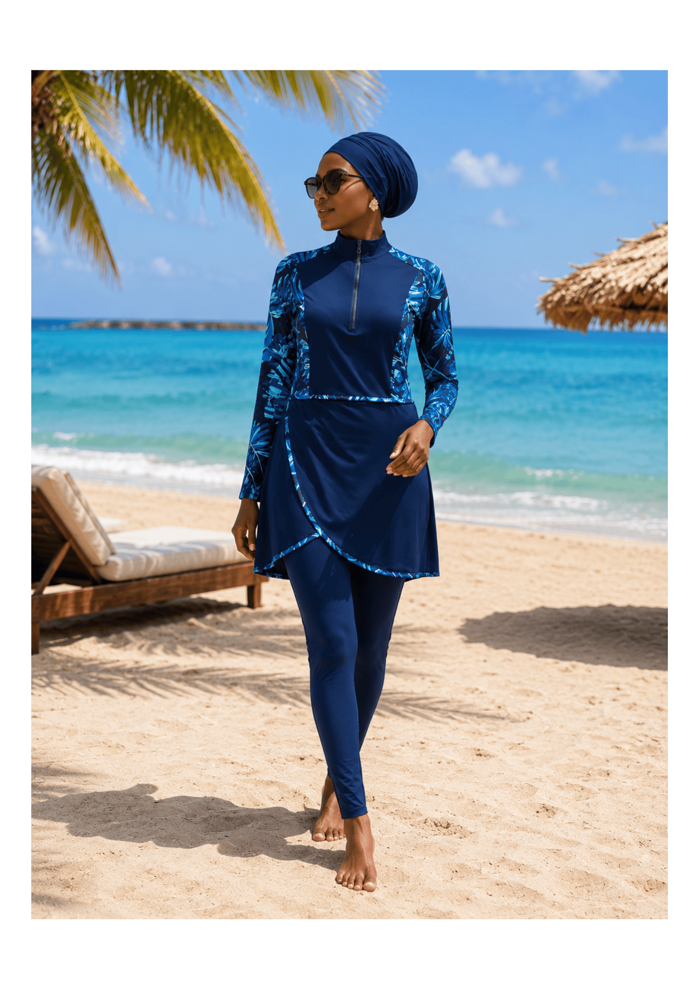 Burkini Kenza Bleu