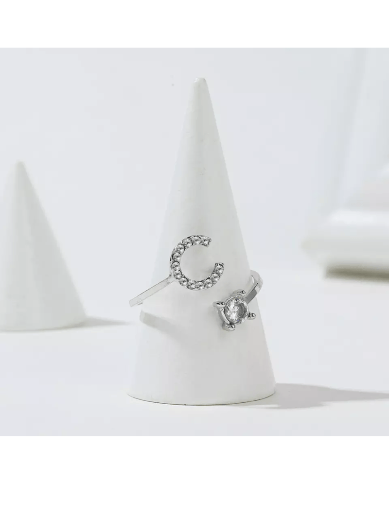 Bagues | Lettres de l'Alphabet *LIQUIDATION*