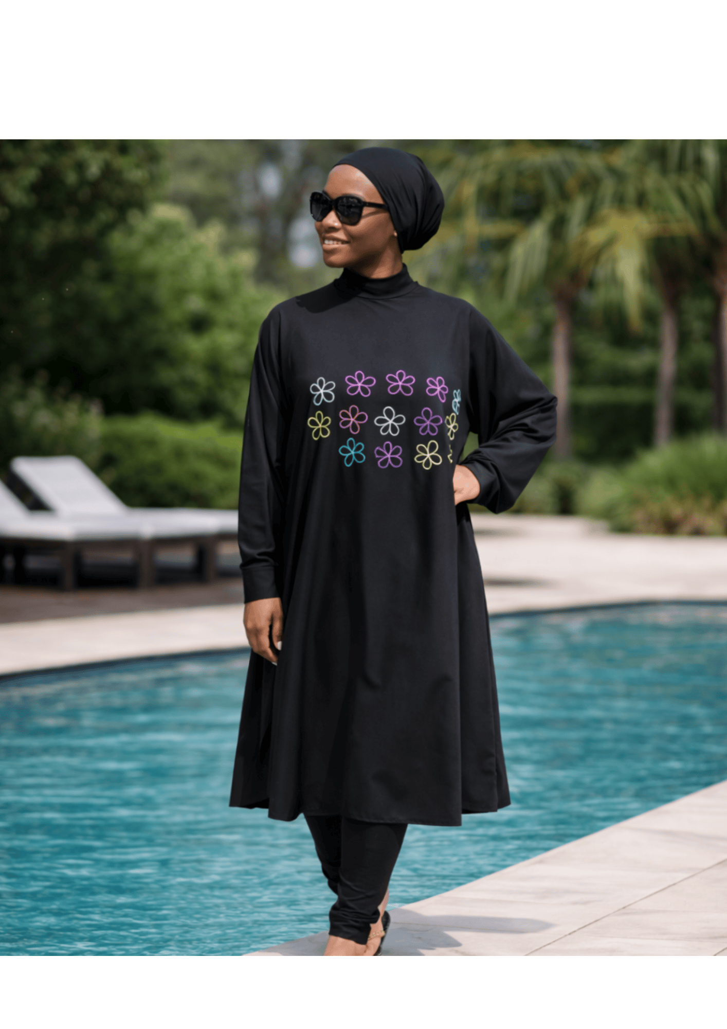 Burkini Abaya Noir