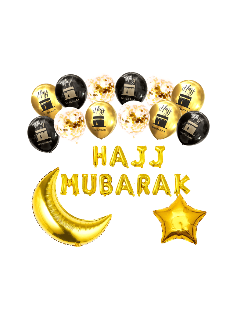 Ballons Hajj / Umrah Mubarack