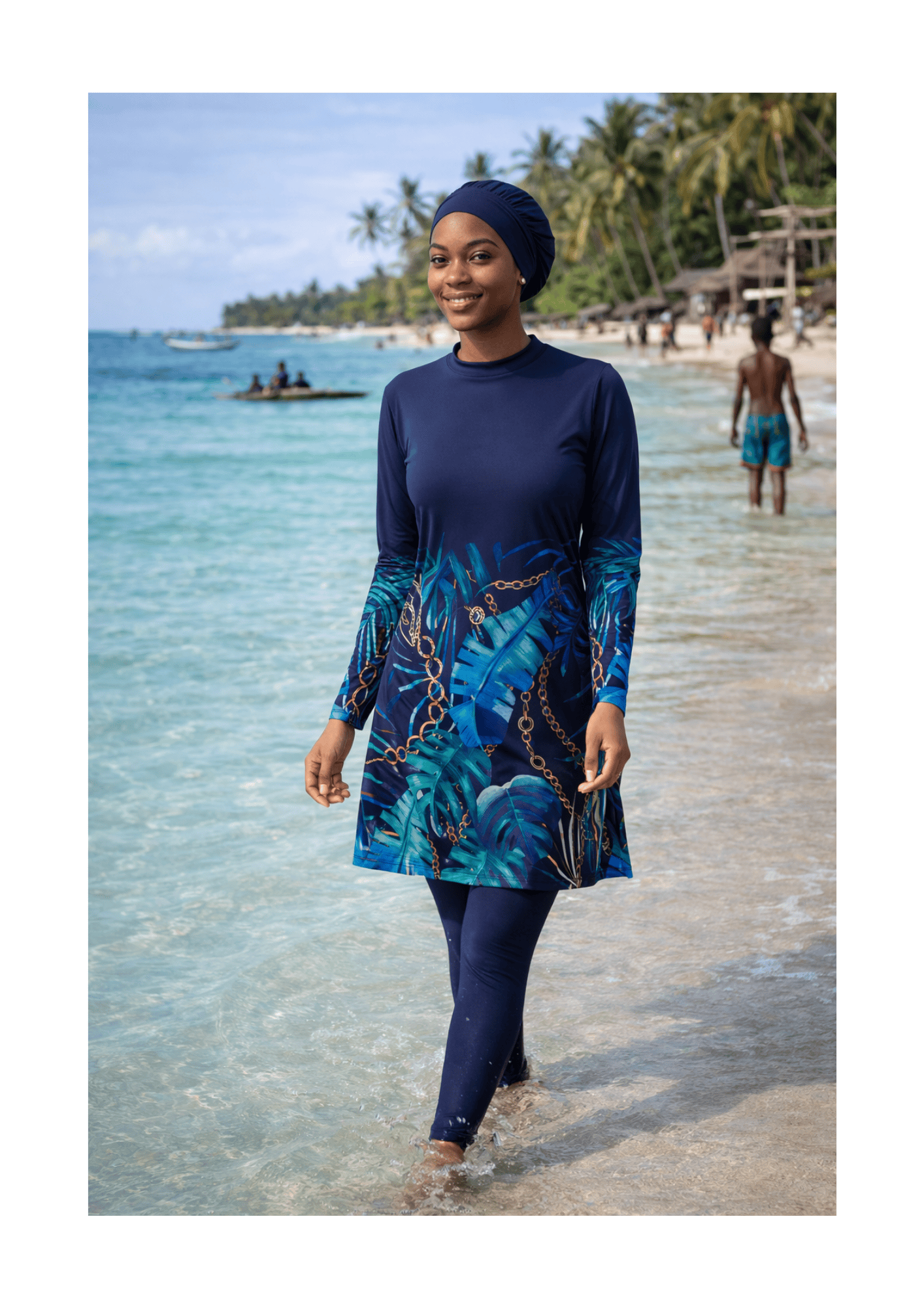 Burkini Latifa Bleu
