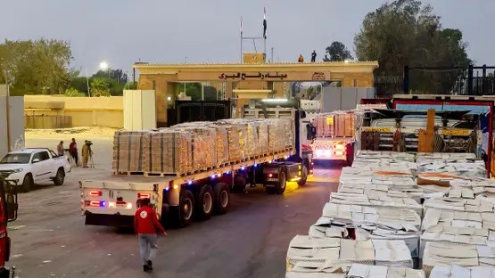 إحصائية عمل معبر رفح البري ليوم الأحد الموافق 22 مارس 2026