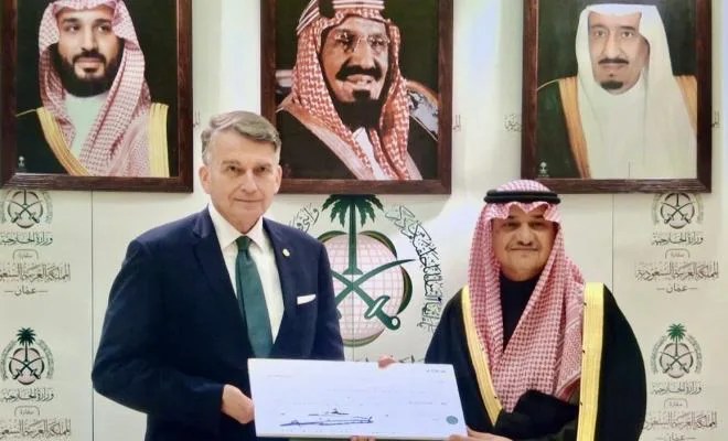 السعودية تقدم مليوني دولار دعما سنويا للأونروا