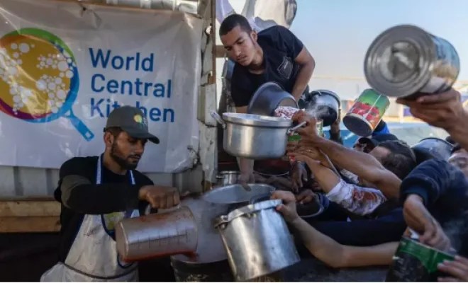 المطبخ المركزي العالمي يخفّض وتيرة عمله في غزة لأسباب كشف عنها