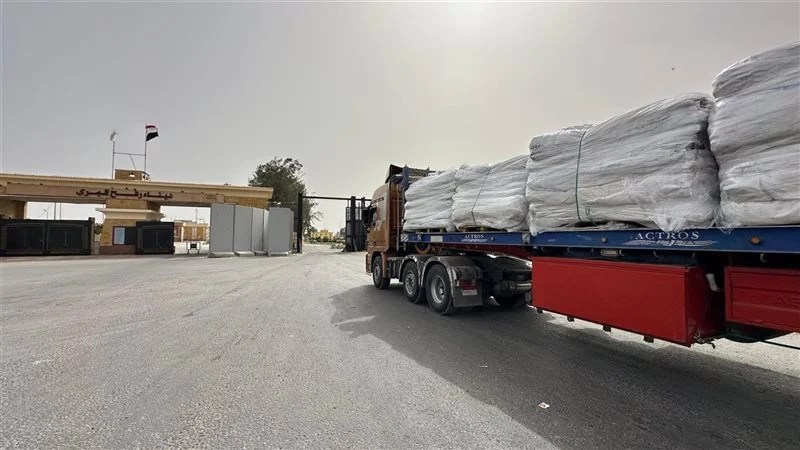 «زاد العزة 201» تُدخل 3675 طنًا من المساعدات لغزة عبر معبر رفح