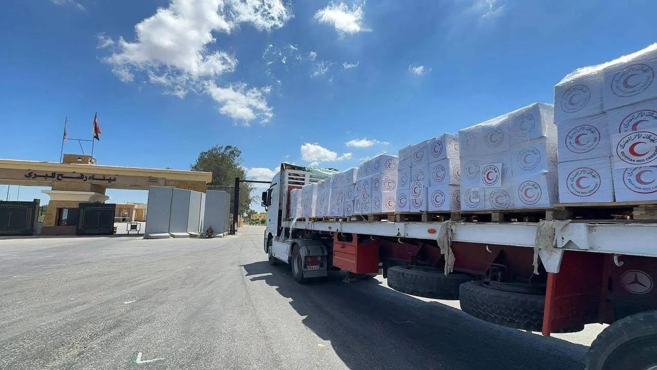 حركة الشاحنات الواردة إلى قطاع غزة الخميس 18 يونيو