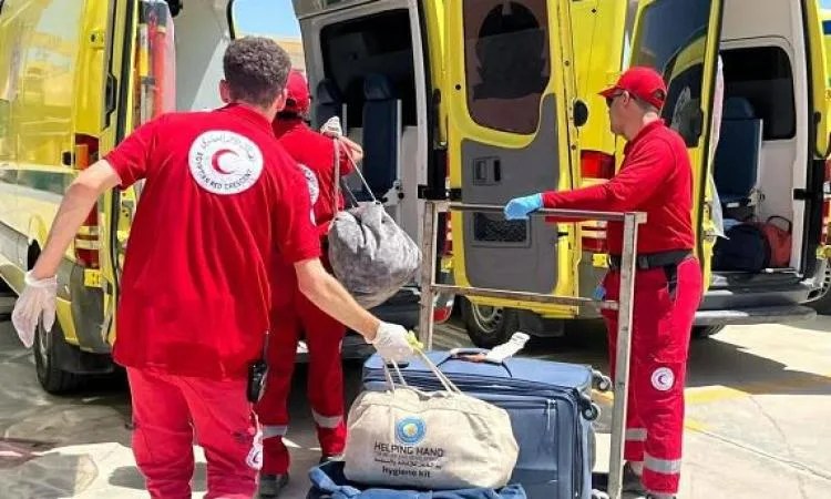 معبر رفح البري يستقبل الدفعة الـ64 من العائدين الفلسطينيين
