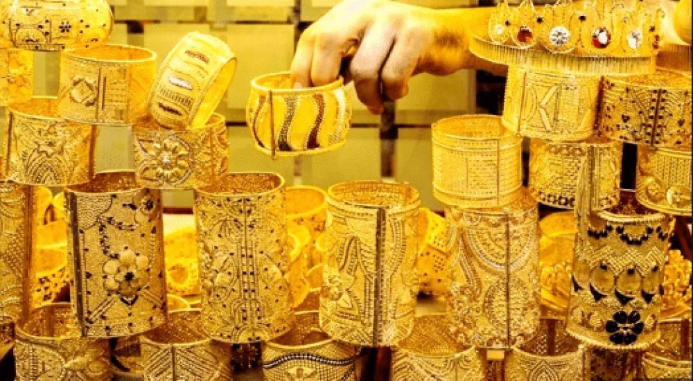 ارتفاع سعر الذهب لأعلى مستوى له منذ أسبوعين