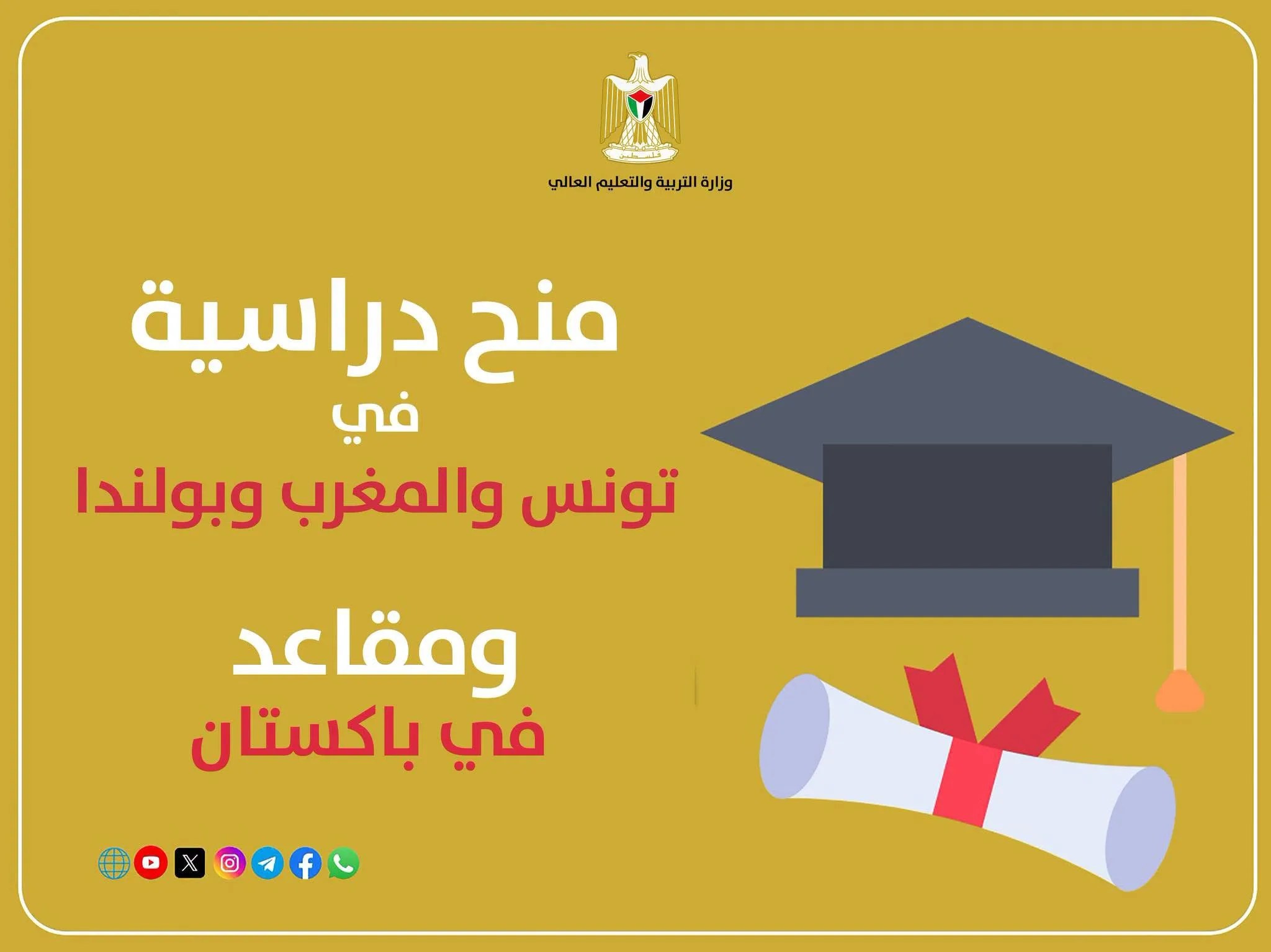 منح دراسية جديدة لطلبة الثانوية العامة 2026.. فرص للبكالوريوس في 4 دول