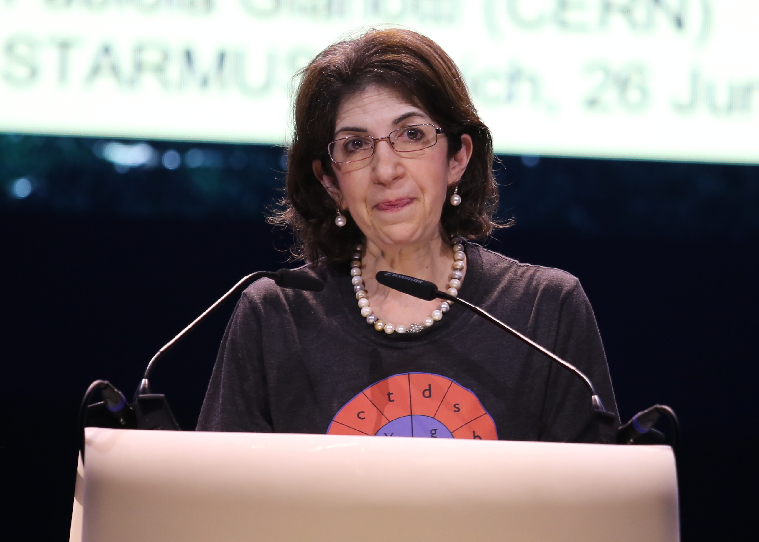 Fabiola Gianotti.
