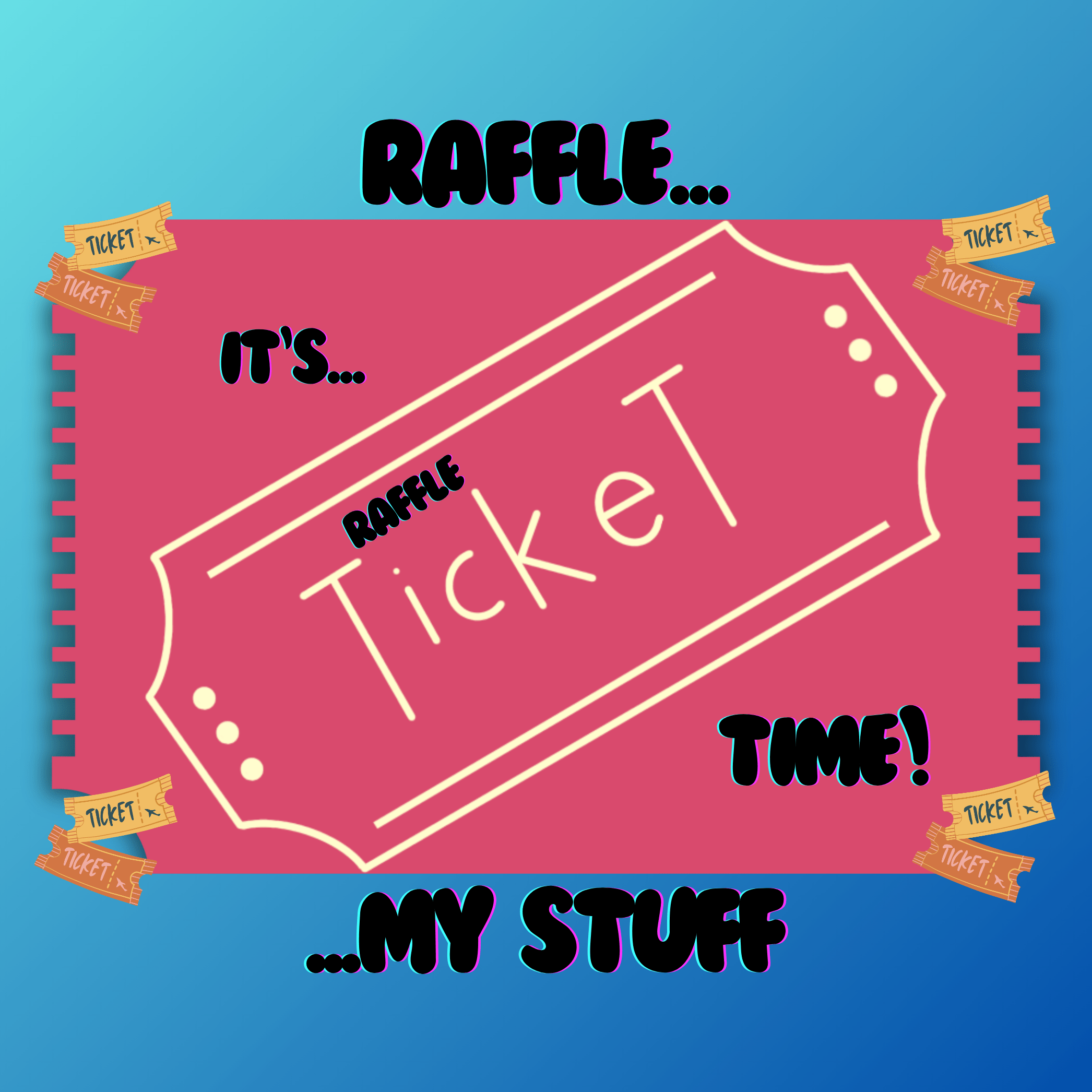 Raffle Time Blue-SS