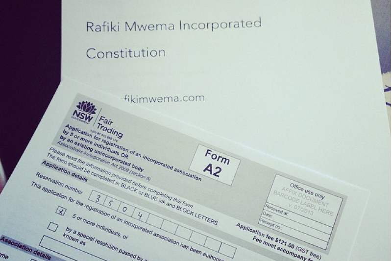 Update from the RMA (Rafiki Mwema Australia Team)