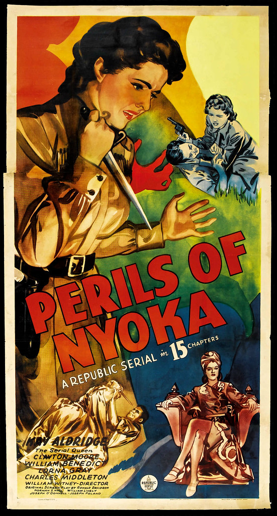 affiche de la série perils of Nyoka