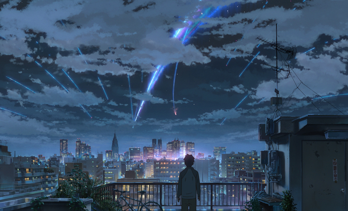 君の名は. 新海誠 アニメポスター B2サイズ フレームなし - メルカリ