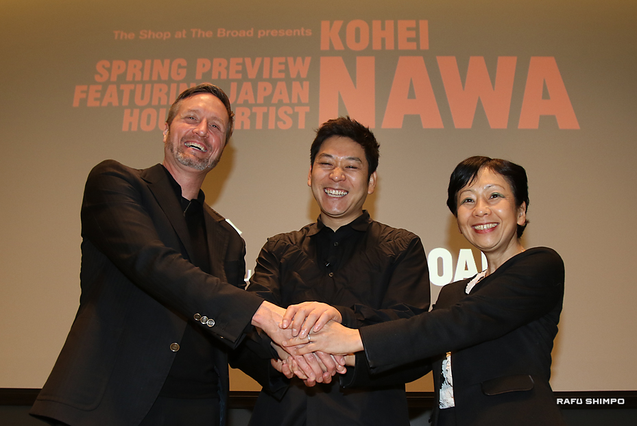 名和晃平さんが講演：独創的な作品を紹介 - Rafu Shimpo
