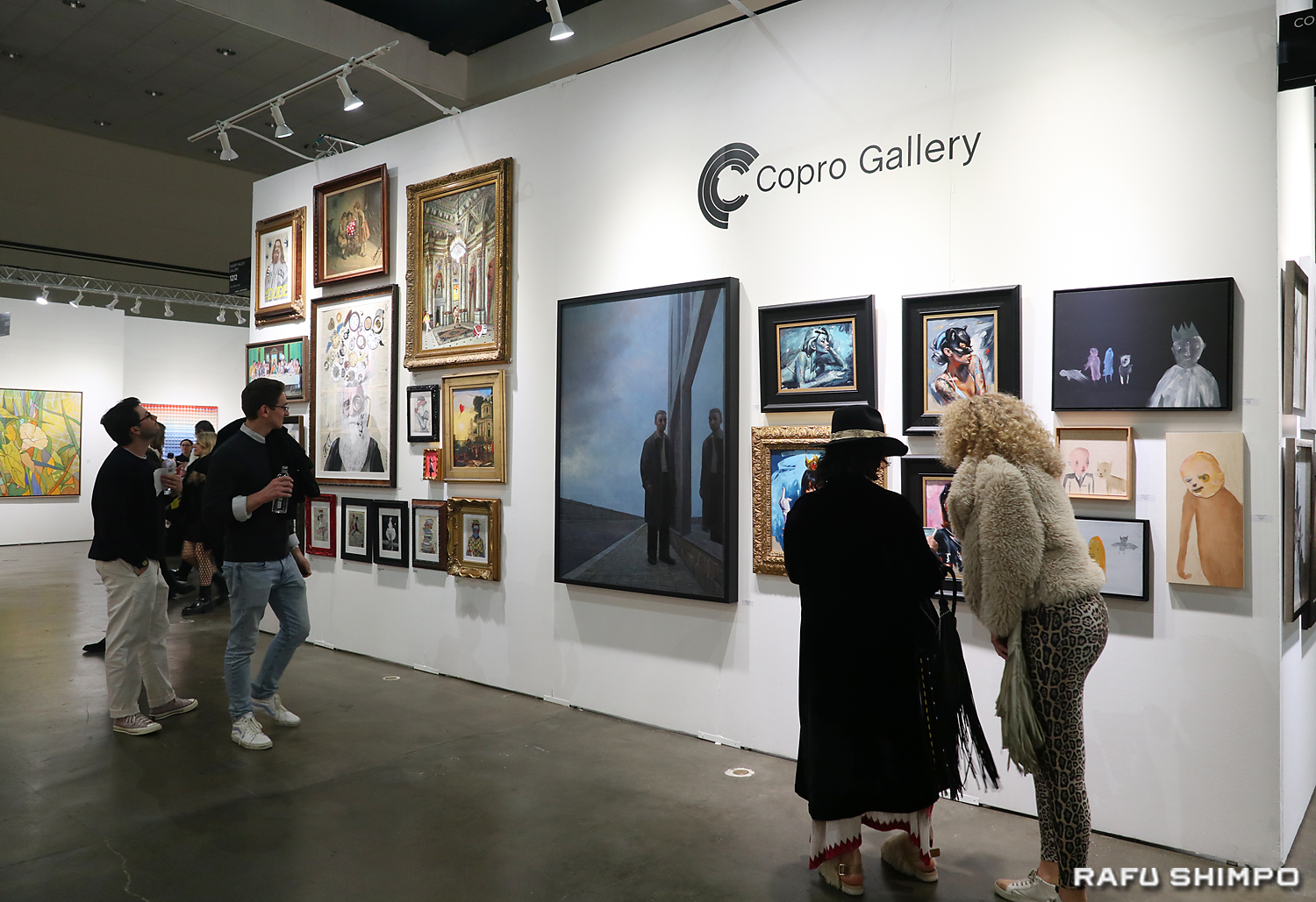 世界から絵画や彫刻、版画など展示：18日まで、 LAアートショー