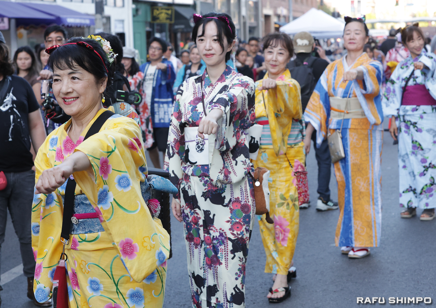 祭り一色に染まった小東京：オオタ委員長続投、活動に意欲 - Rafu Shimpo