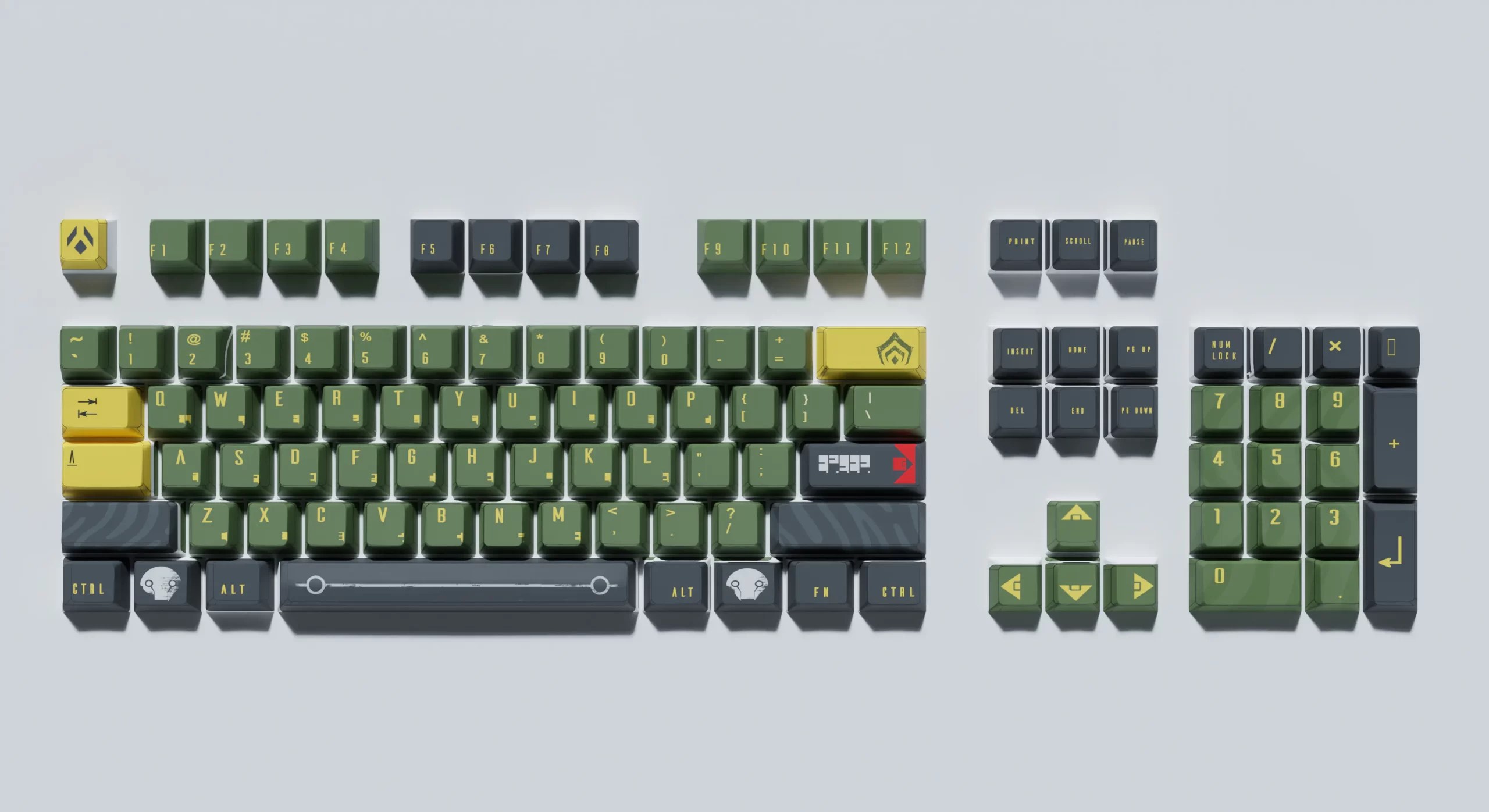 Grineer - Warframe Keycap Set