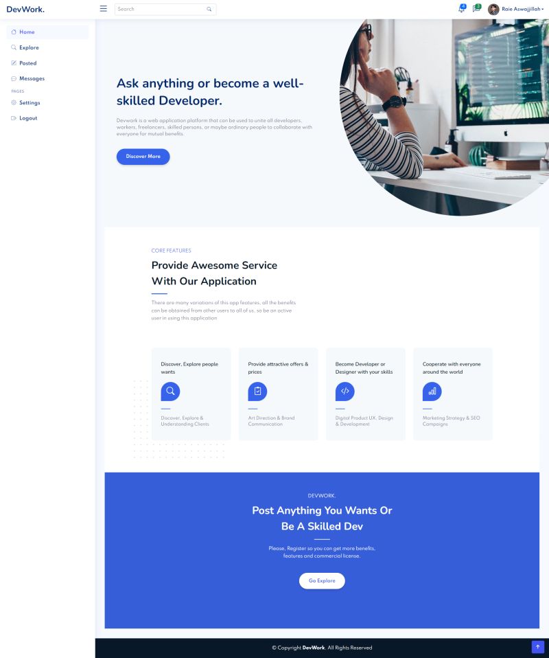 Raia Center Github - Perfect Ocean Background - 4K