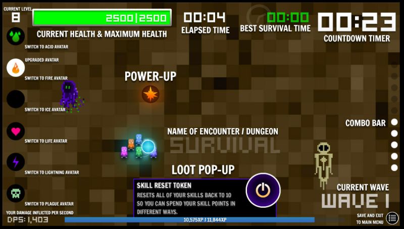 Raid Encounters User Interface - Dark Designs - Perfect HD Collection