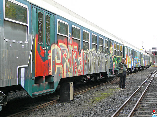 Cfl Zug . Cfl Voitures Wegmann Reisezugwagen