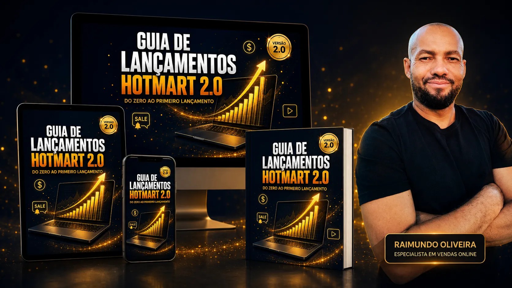 Guia de lançamento Hotmart 2.0 com Raimundo Oliveira.