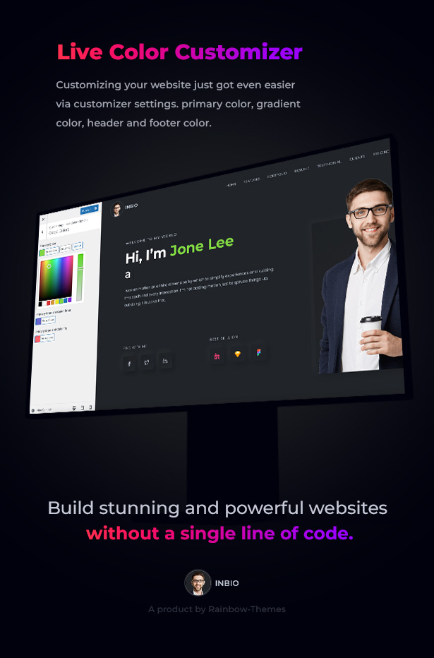 Personal Portfolio WordPress Theme | Inbio - 23