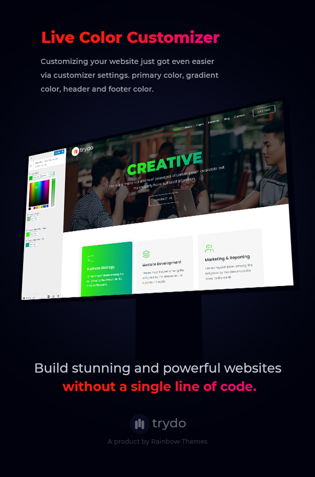 Trydo - Creative Agency & Portfolio WordPress Theme - 14