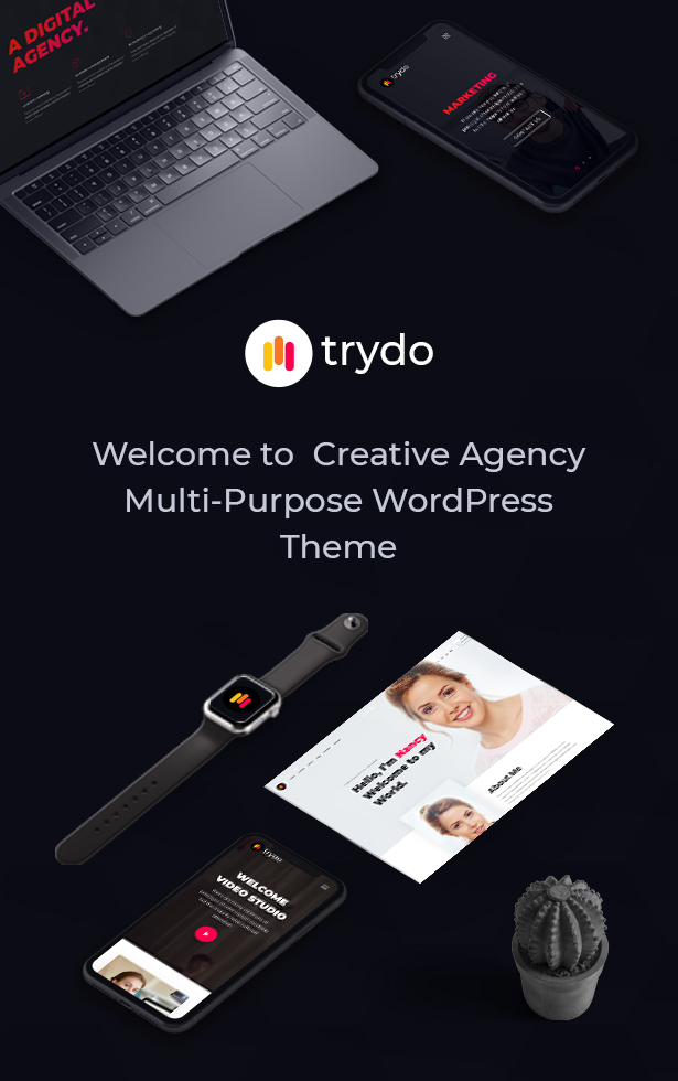 Trydo - Creative Agency & Portfolio WordPress Theme - 6