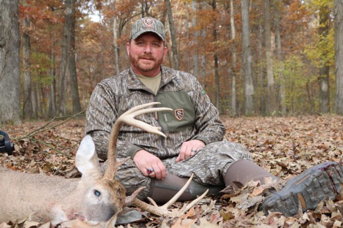scott ellis with a buck