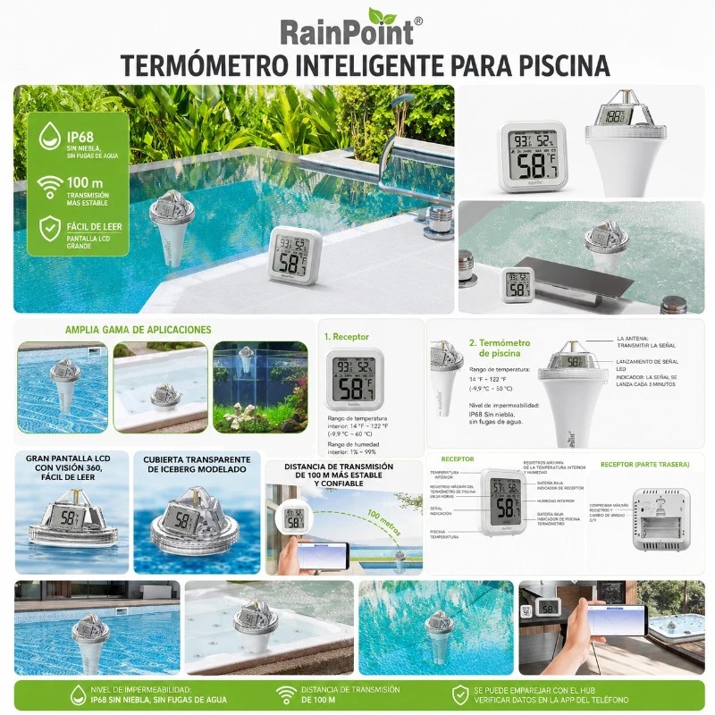 sensor pileta