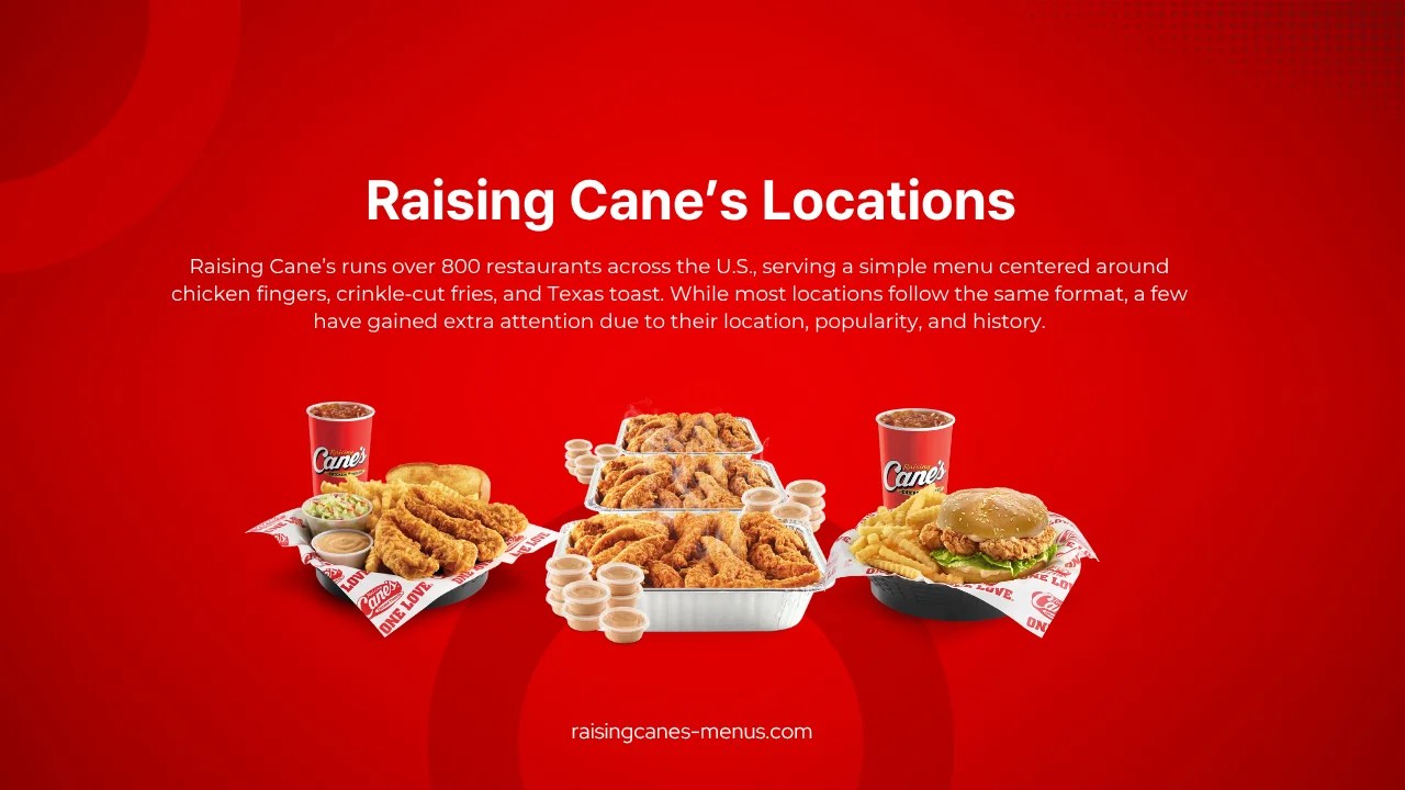 All Raising Cane S Locations With Phone Number And More Canes.