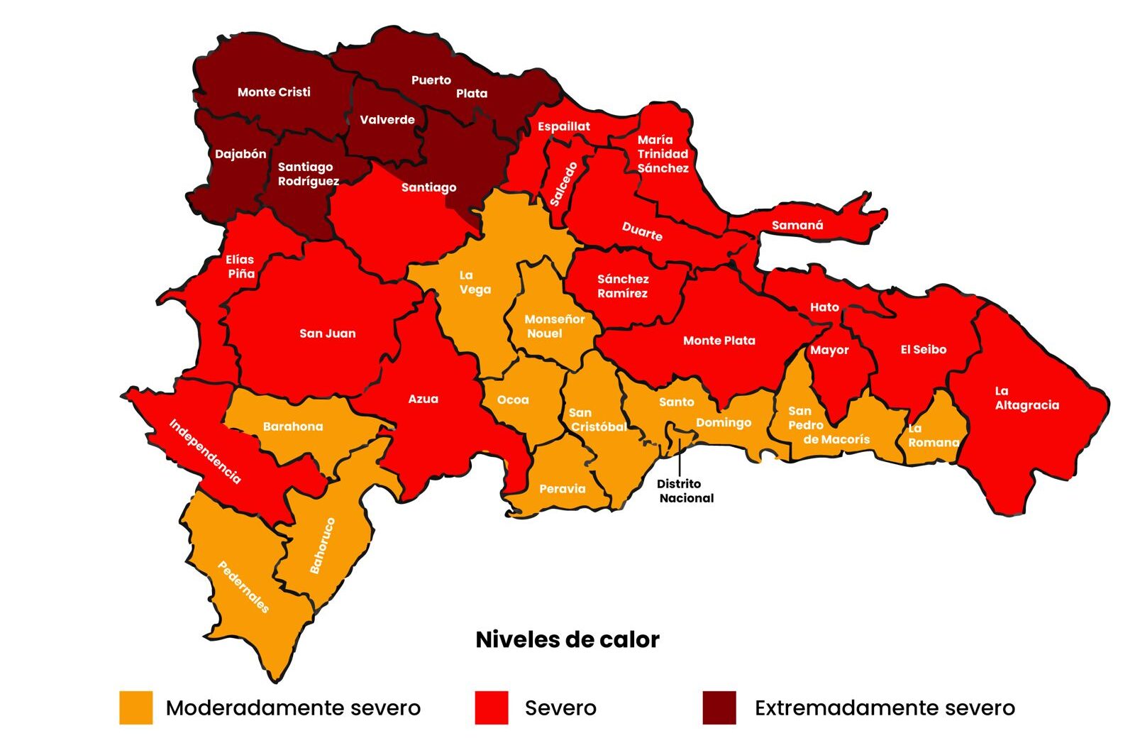 Persistirá el calor intenso con temperaturas de hasta 39 °C y mayor sensación térmica