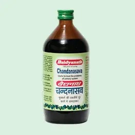 Chandanasava, Ayurvedic herbal tonic, sandalwood tonic, fermented Ayurveda drink, natural wellness kadha, Baidyanath Chandanasava, traditional Ayurvedic blend