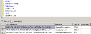 Notes with attachments - Data base columns