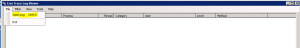 Open the trace log Open the trace log