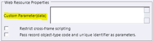 Custom Parameter (data)