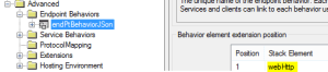 webHttp Behavior