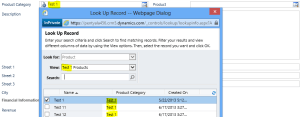 Filter Lookup View