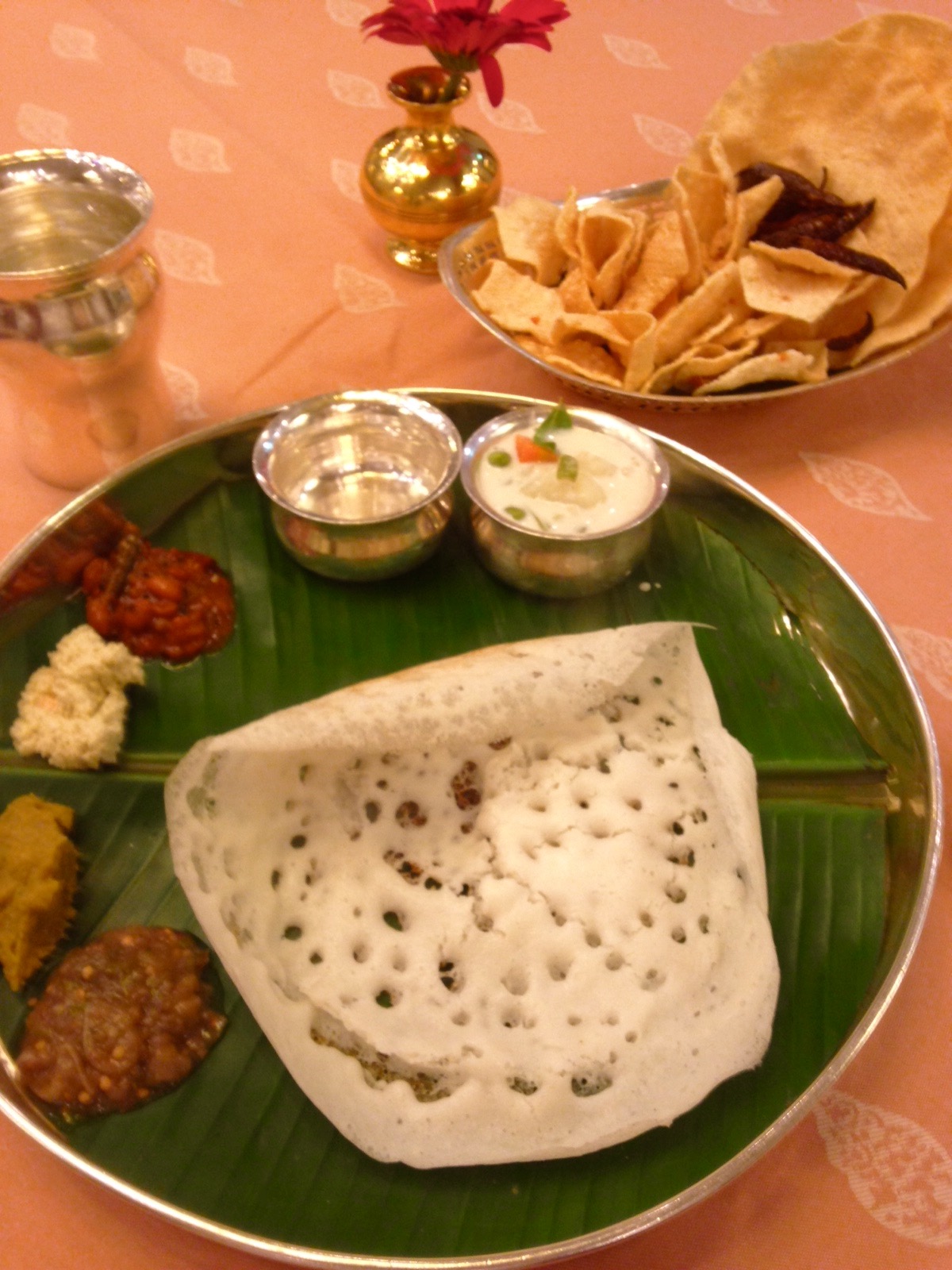 Appam & Veg Stew @ Lunch