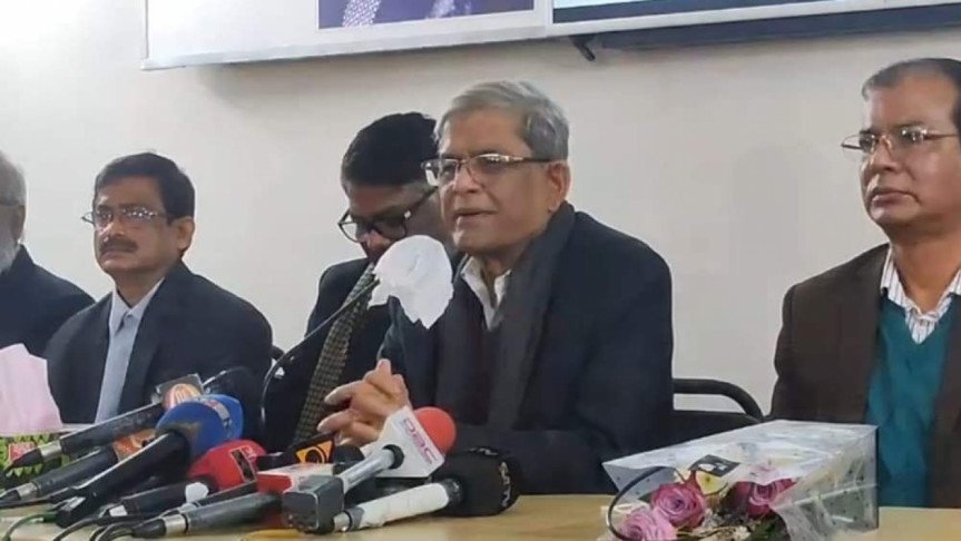 নির্বাচন কমিশন ক্ষমতাসীন দলের অঙ্গ সংগঠনে পরিণত হয়েছে: মির্জা ফখরুল