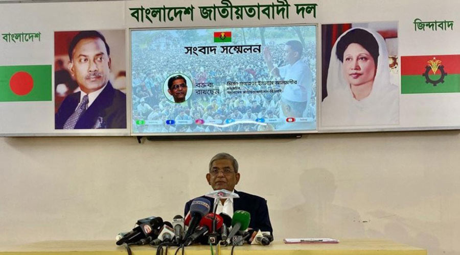 লকডাউন শিথিলের সিদ্ধান্ত আত্মঘাতী: ফখরুল